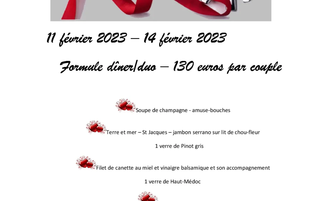 ST VALENTIN 2023